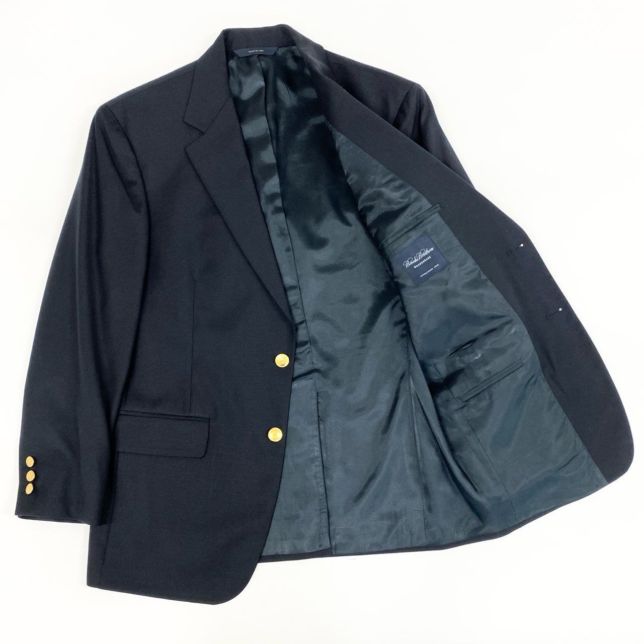 61g23 90s BROOKS BROTHERS ブルックスブラザーズ 金ボタン