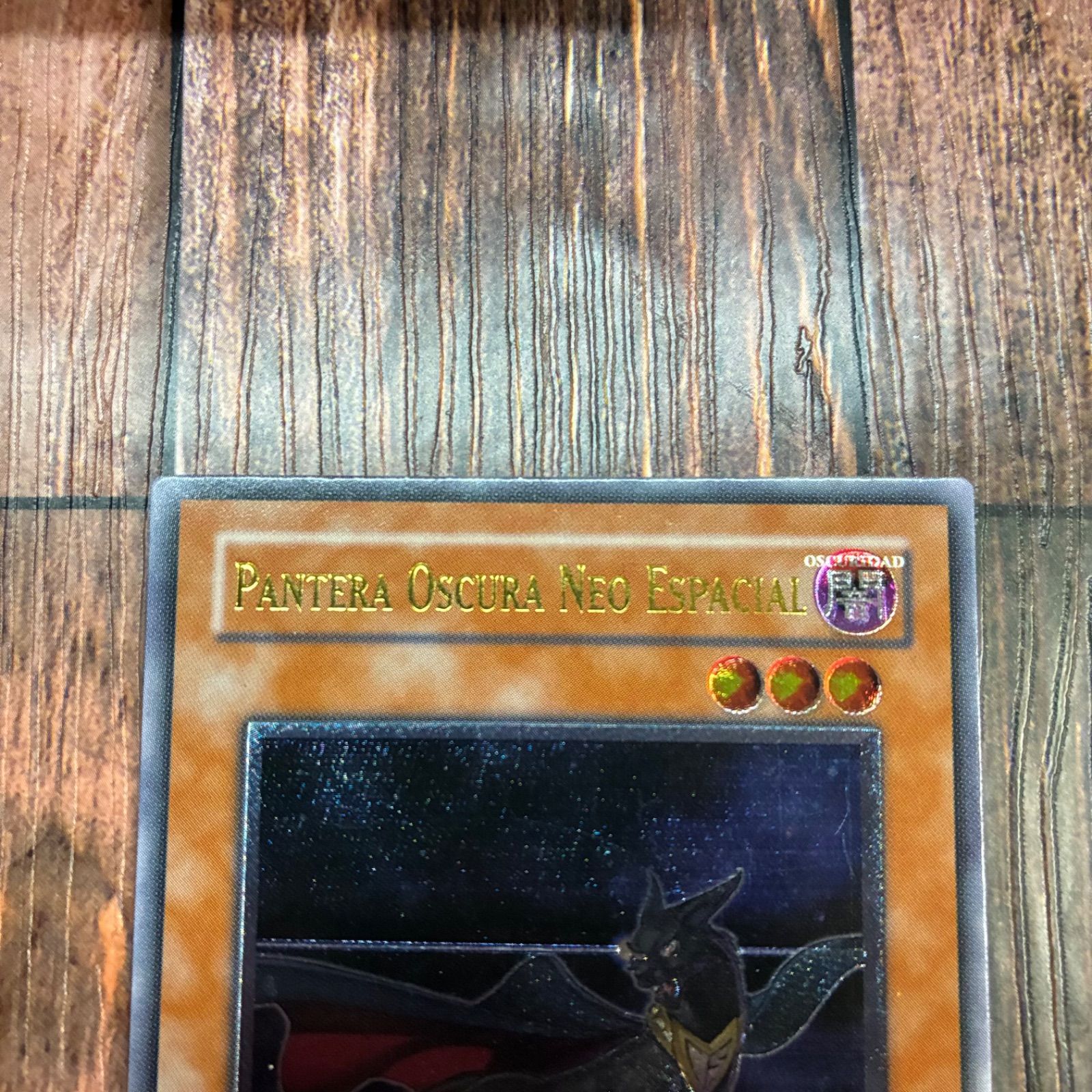 遊戯王 スペイン版 Ｎ ブラック パンサー レリーフ