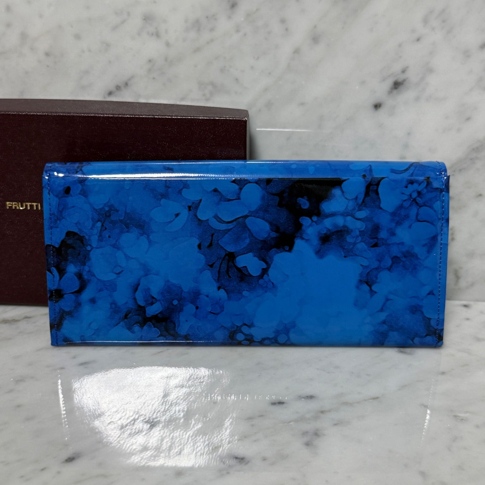 FRUTTI DI BOSCO 青色 二つ折り財布 二つ折り財布 | FRUTTI DI BOSCO
