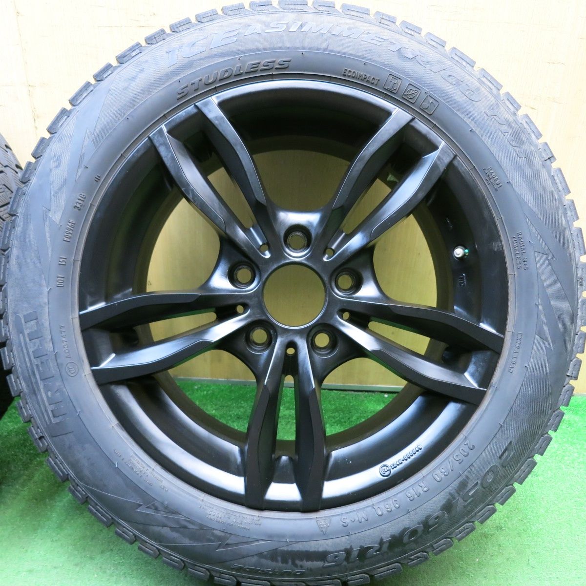4本価格☆BMW 等 MAK LUFT 205/60R16 スタッドレス ピレリ アイス 