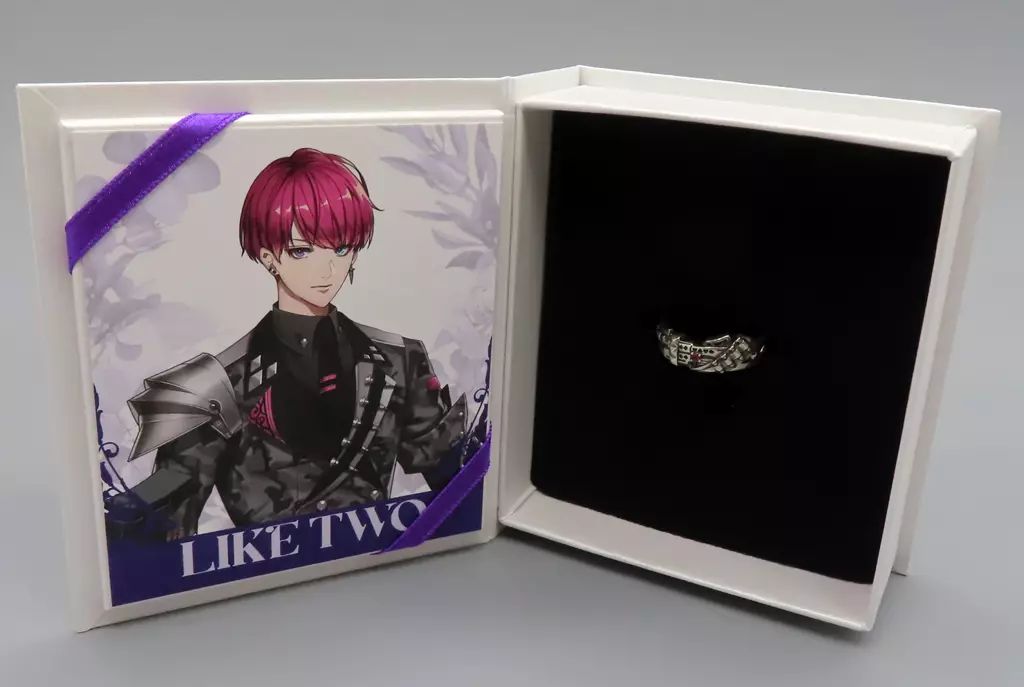 【中古】銀製品・指輪・アクセサリー ライク・ツー 記念日リング 15号 「千銃士：Rhodoknight×カーテン魂」