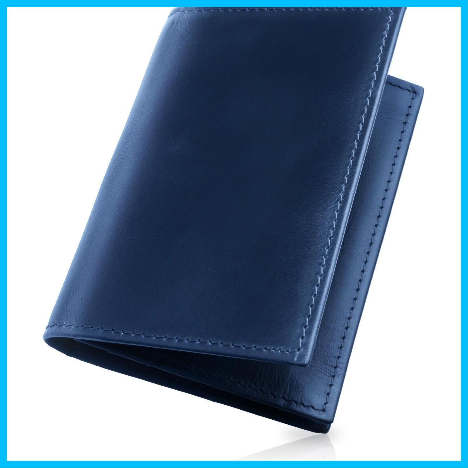 【人気商品】，【特価商品】，【特価】メンズ 本革 名刺入れ 【使い込むほどに艶が出る】 Bestens!] オイルレザー [Danke (ネイビー)