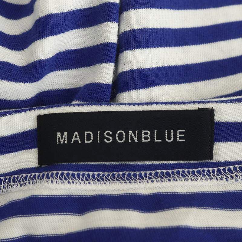 マディソンブルー MADISONBLUE ワッペン付き ボートネック