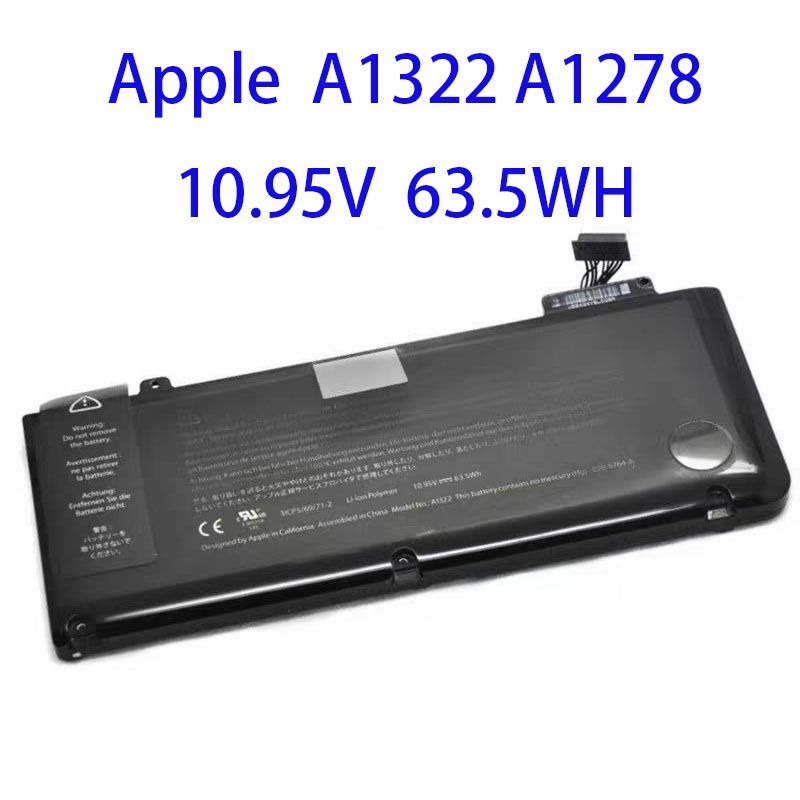 純正同等 Apple A1322 適用する Apple MacBookPro 13”A1278 MB990J|A MB991J|AMC700J 純正高品質交換バッテリー ノートパソ コン修理交換用 バッテリー 10.95V 63.5WH PSE認証済製品