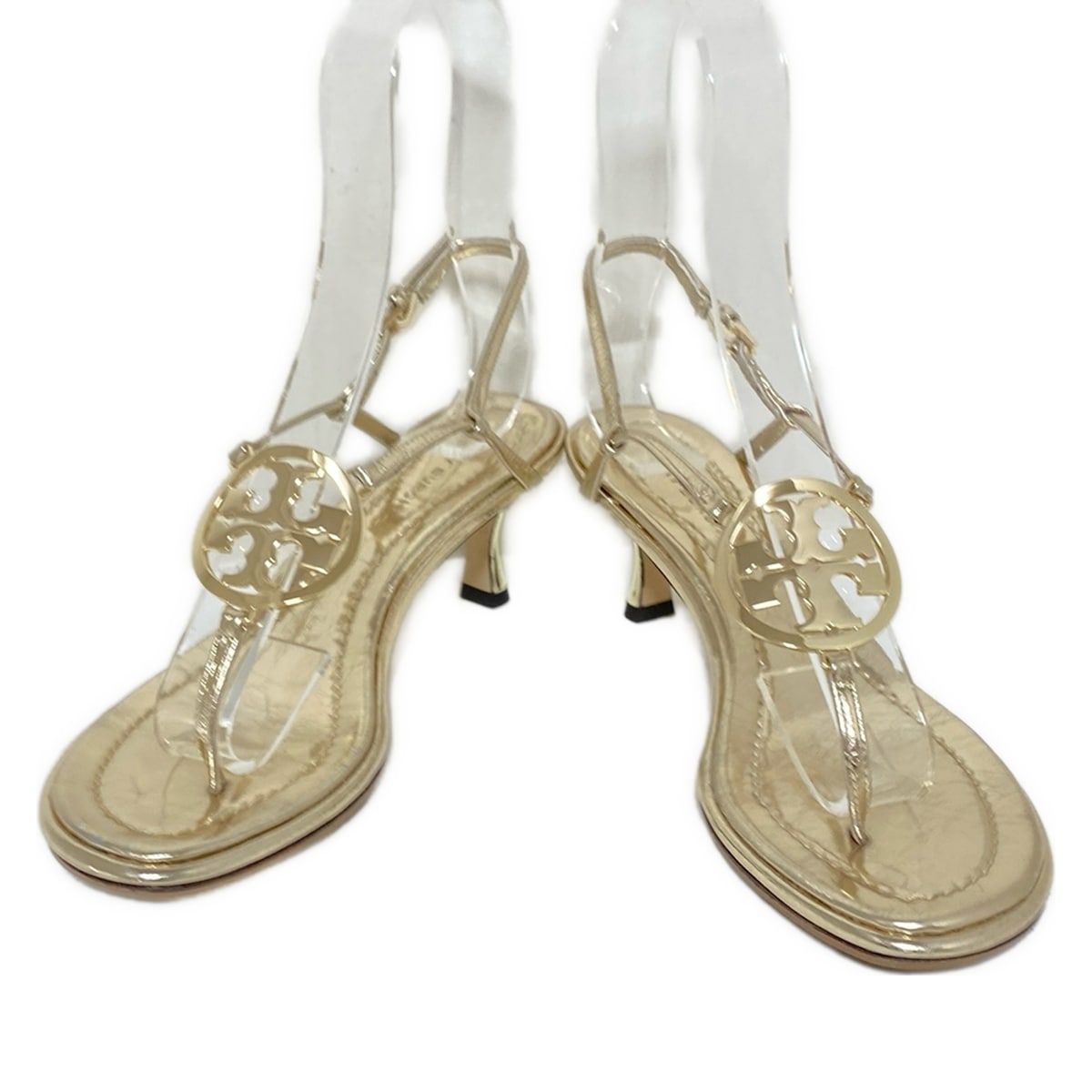 トリーバーチ ゴールド　サンダル TORY BURCH(トリーバーチ) サンダル 5 1/2 M レディース