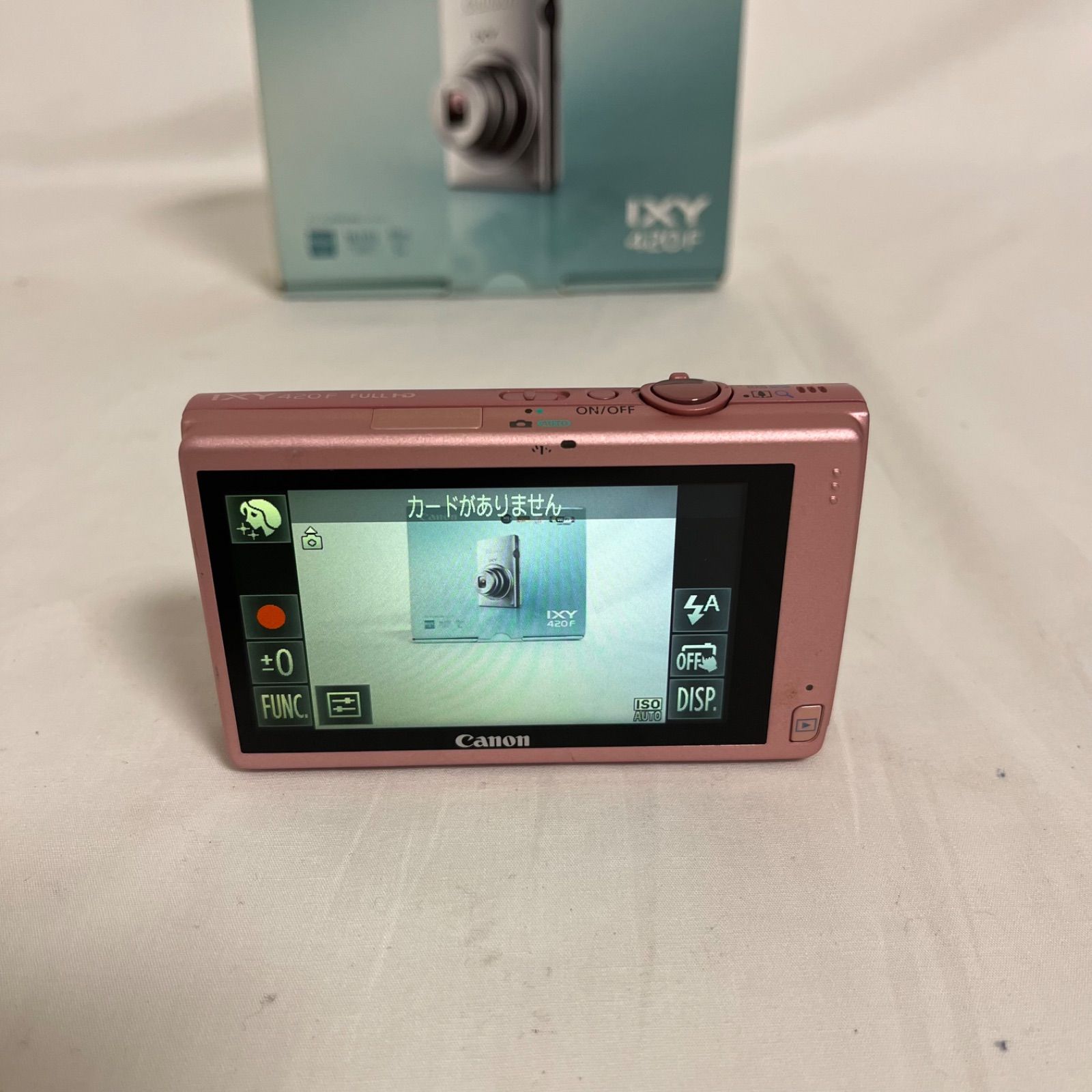 付属品多数】Canon キヤノン IXY 420F ピンク デジタルカメラ デジカメ