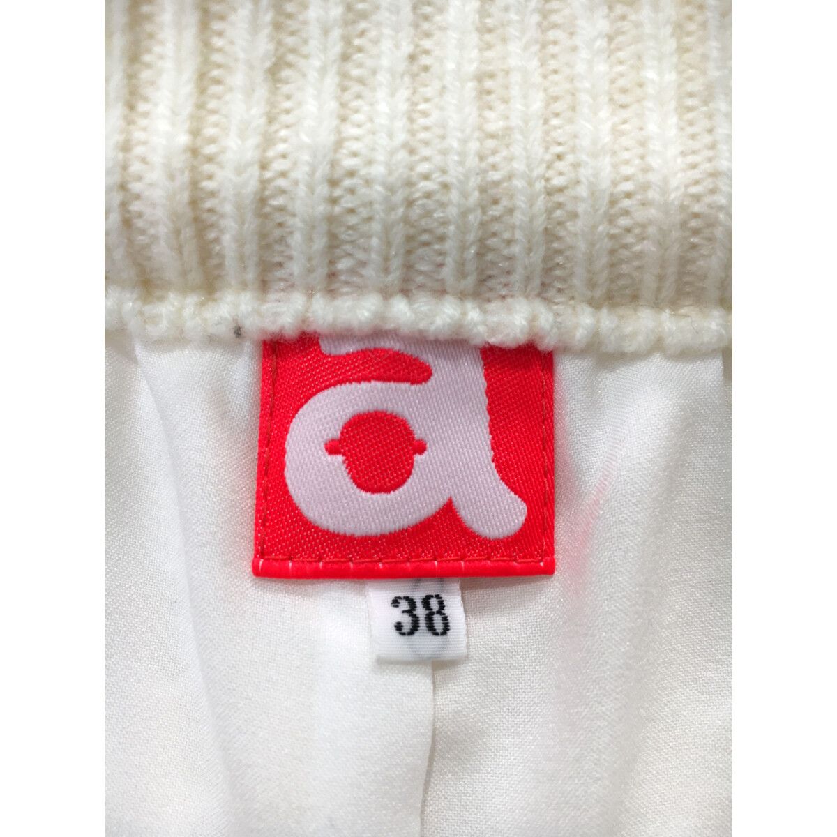 archivio - coco 中古 アルチビオ archivio レディース ショートパンツ 38(M) 白 ホワイト ニット 裏地付き archivio - coco 中古 アルチビオ archivio レディース ショート