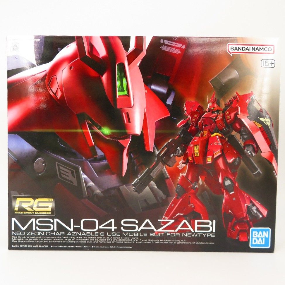 1|144 RG MSN-04 サザビー 機動戦士ガンダム 逆襲のシャア BANDAI SPIRITS バンダイスピリッツ プラモデル