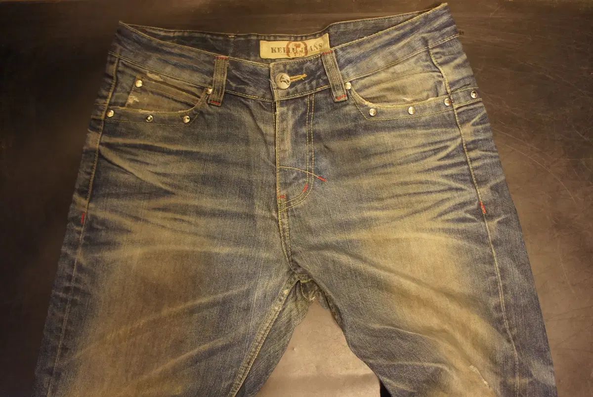 ビンテージデニムブルー