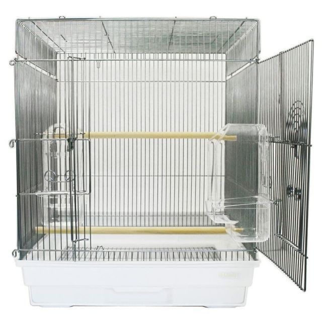 値下中 ホーエイ 鳥かご 465インコ ホワイト 革命