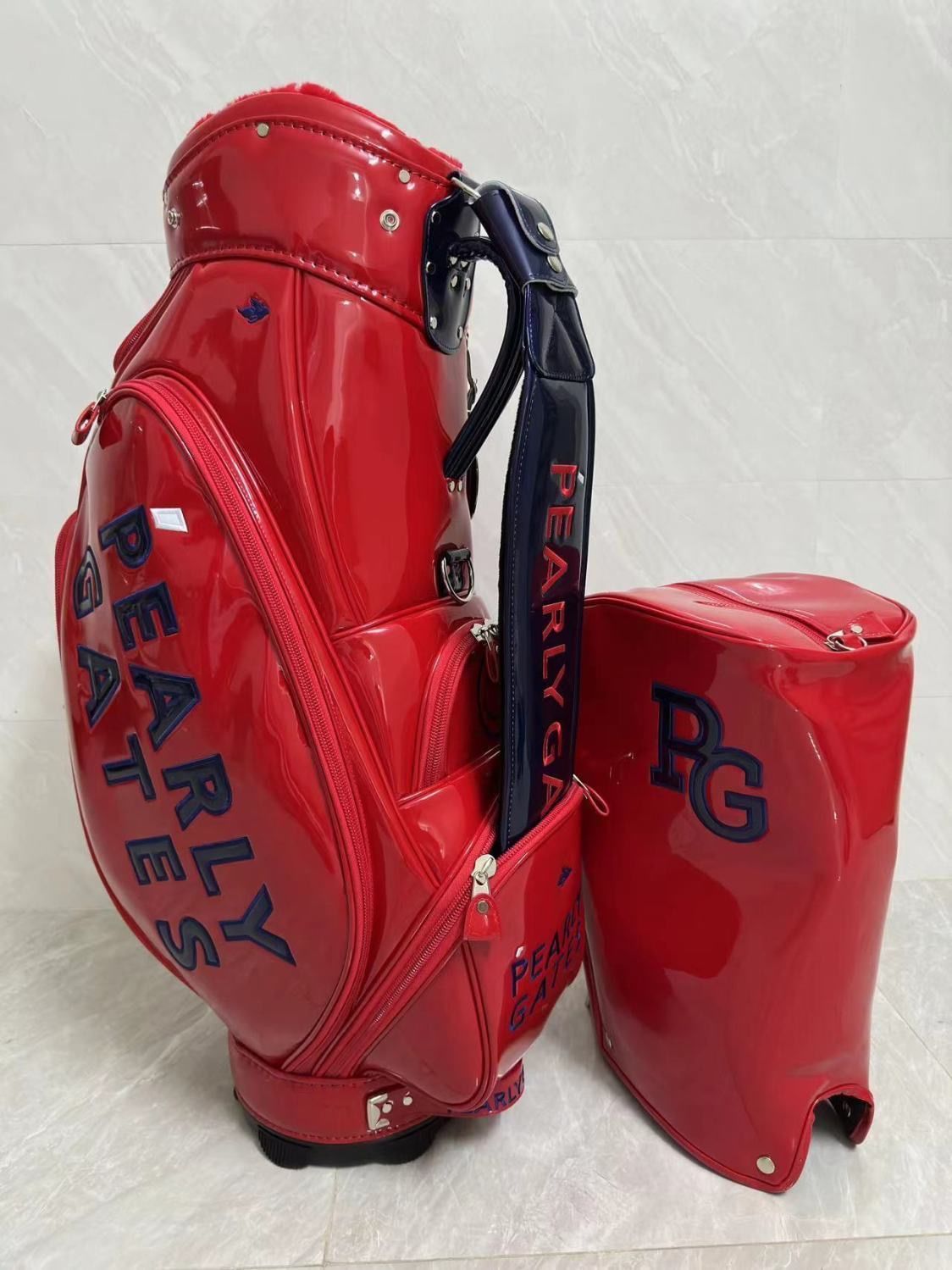 PEARLY GATES★パーリーゲイツ★9.0型★エナメル★完売品★美品★ PEARLY GATES☆パーリーゲイツ☆9.0型☆エナメル☆完売品☆美品