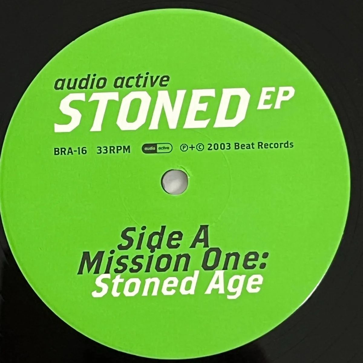 世界的に有名な 【限定盤】AUDIO ACTIVE / STONED Audio EP レコード 