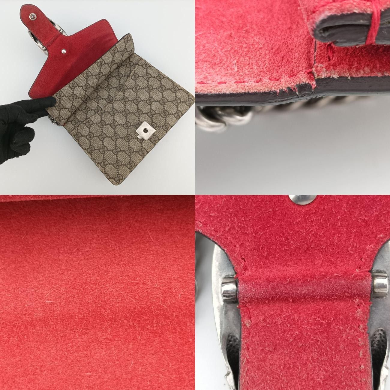 グッチGucciディオニュソスブラウンPVCコーティングキャンバス421970F026105544
