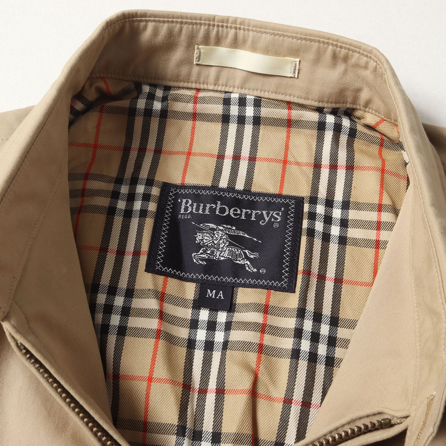 BURBERRY バーバリー ジャケット ベージュ サイズ:MA | 90s 裏地ノバ