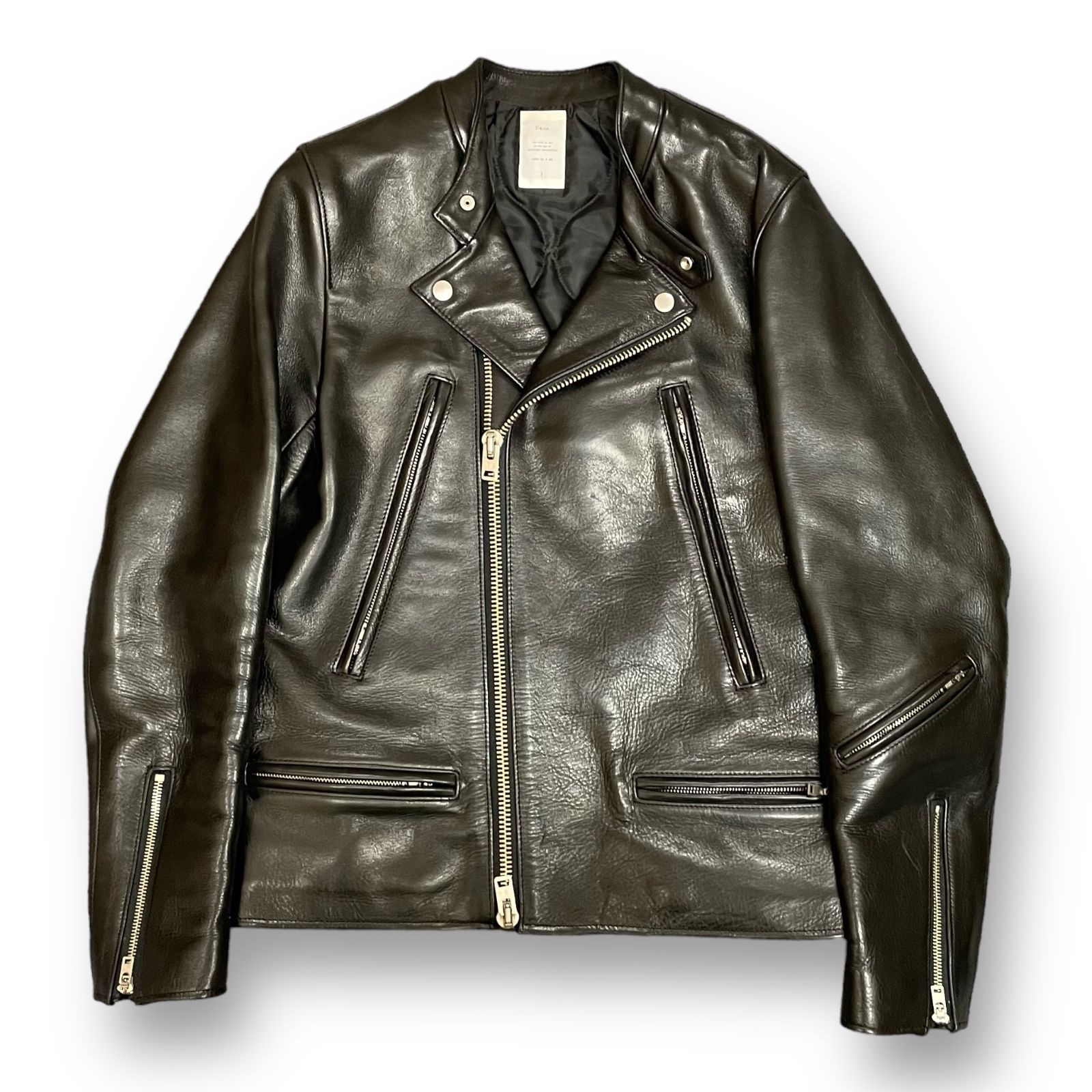 【名作】Name. ネーム スエードレザー ダブルライダースジャケット Name.（ネーム）の「ホースハイドダブルライダース（）」 - WEAR