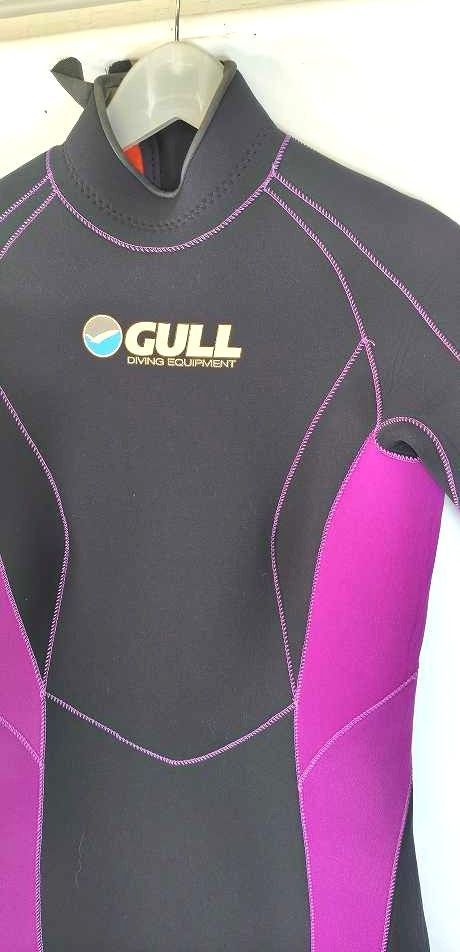 GULL ガル 裏起毛 5mm 女性用 ダイビングウェットスーツ（165cm