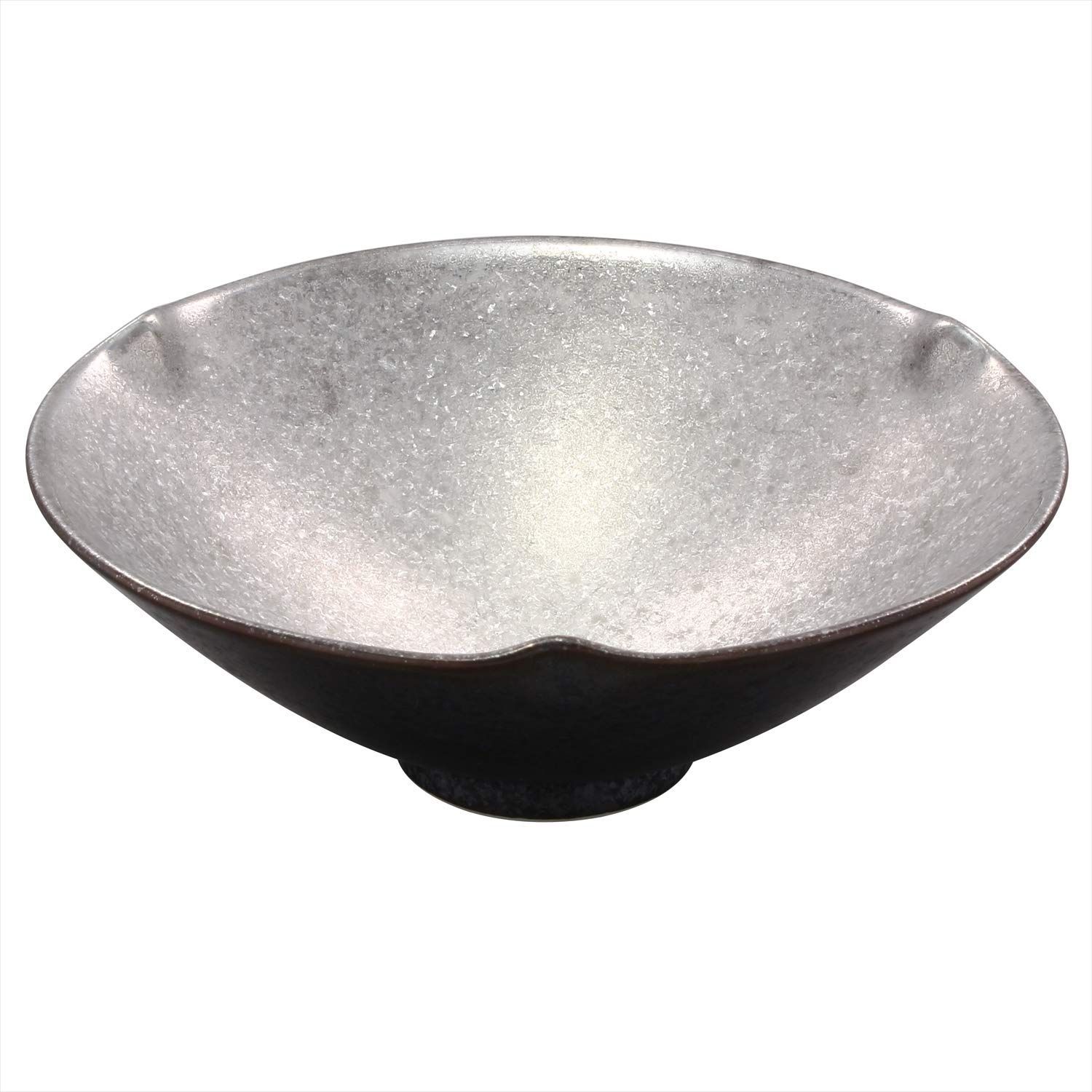 低価，人気SALE 【人気商品】内銀彩 黒柚子 467189-650 小鉢 平 陶悦窯 有田焼 その他