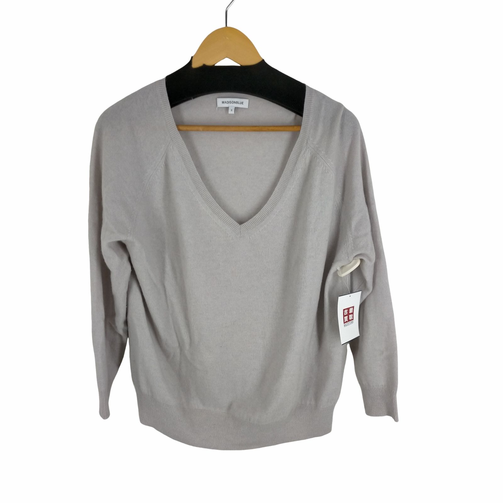 マディソンブルー カシミヤ100%ニット マディソンブルー カシミヤ100%V