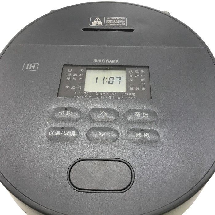 hkr.　アイリスオーヤマ RC-ISA30AZ-HA 2024年製 2024年製 アイリスオーヤマ IHジャー 炊飯器 RC-ISA30AZ-HA