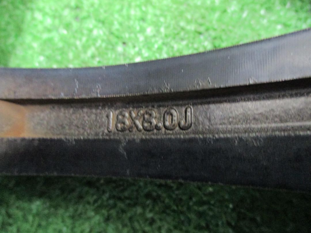 ワーウィックSFT-012 8J-18 5H114.3 45 クラウン カムリ フーガなど ホイール 4本 Y94 大和店 FFCRYSTALESIA_COM