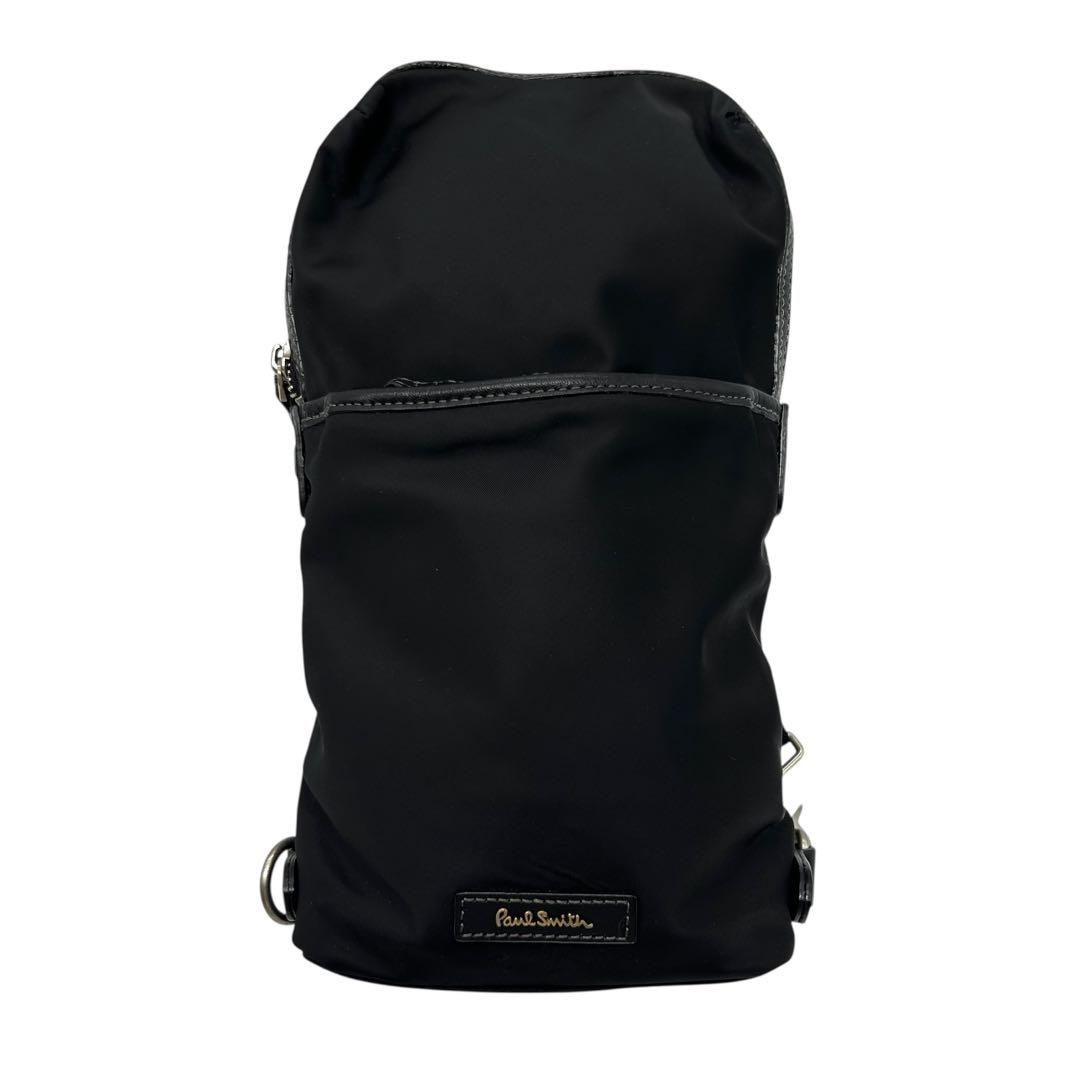 良品 Paul Smith ポールスミス ボディーバッグ 黒 【公式通販】
