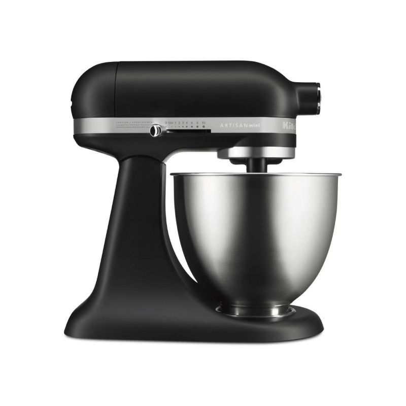 メーカー KitchenAid キッチンエイド ブラックダイアモンド 3.3L ヘッドアップ式スタンドミニミキサー 9KSM3311XBM