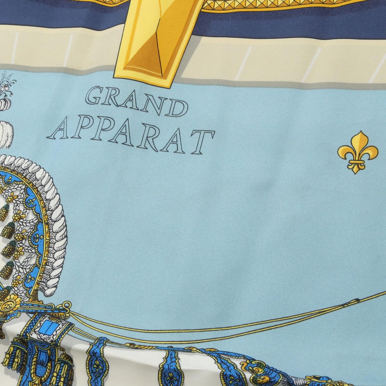 エルメス HERMES スカーフ カレ90 GRAND APPARAT シルク カレ90