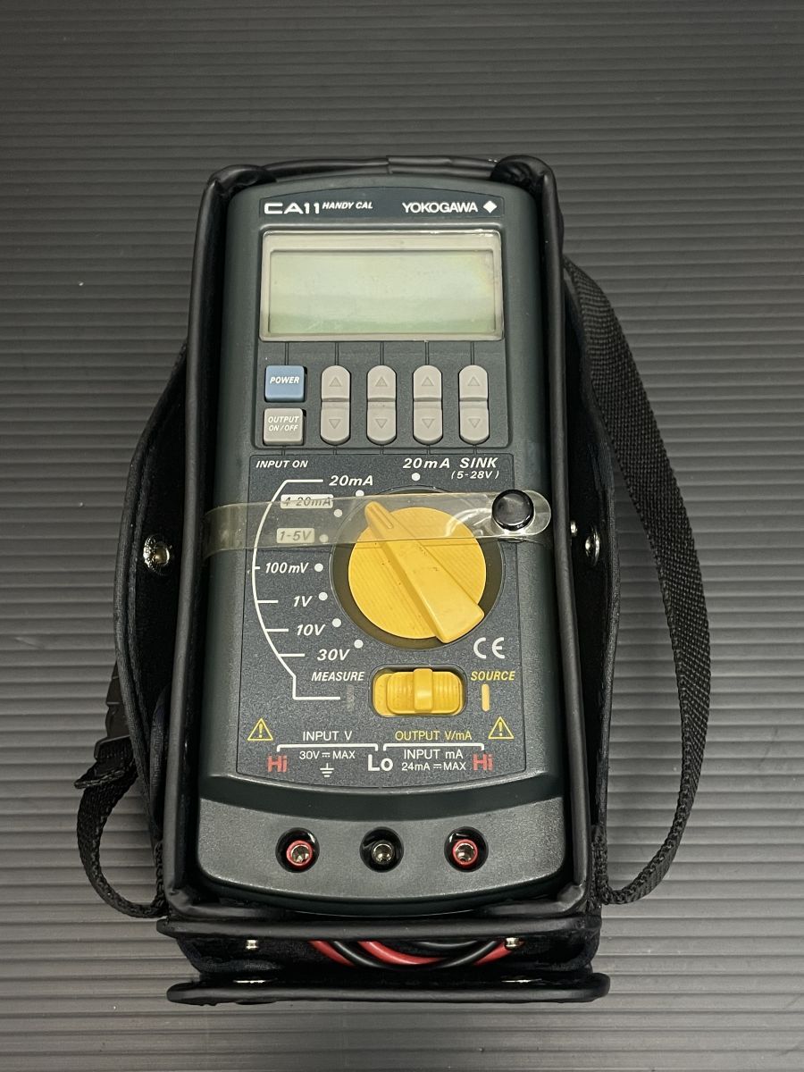 ▽【ジャンク品】YOKOGAWA CA11 ハンディキャブレーター - ハンズ