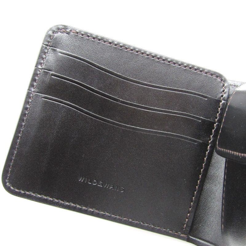 【週末SALE】ワイルドスワンズ WILDSWANSグラウンダーナチュラル未使用 未使用 WILDSWANS ワイルドスワンズ 二つ折り財布 サドルプル