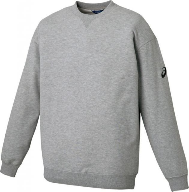 asics アシックス SWEATSHIRTS グレー杢 M XB6010 99 | スポーツ用品 スポーツ グッズ ツール アクセサリー 雑貨 小物 使いやすい バスケットボール 衣類 レディース メンズ M トップス パイル 機能性 