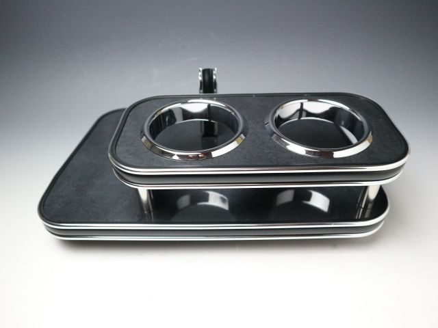 LA650タント 19|7～ フロントテーブル ブラックウッド BKxシルバー