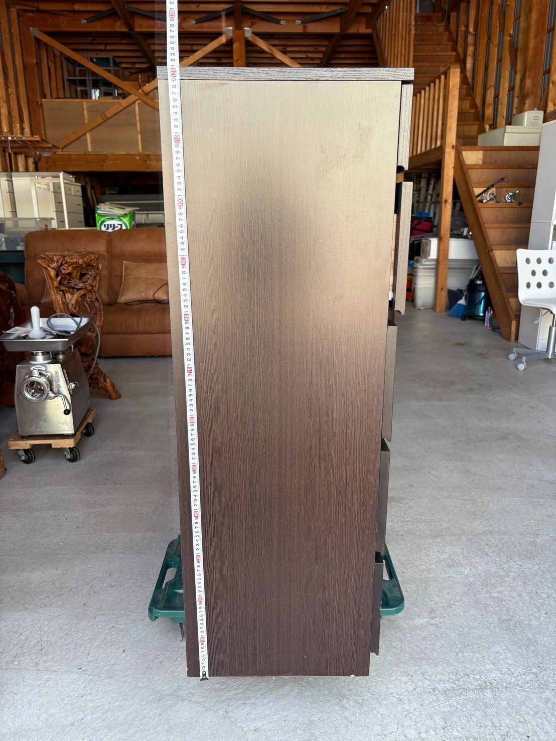 木製 チェスト 9段 ブラウン 収納家具 やや傷あり 多段チェスト 9段