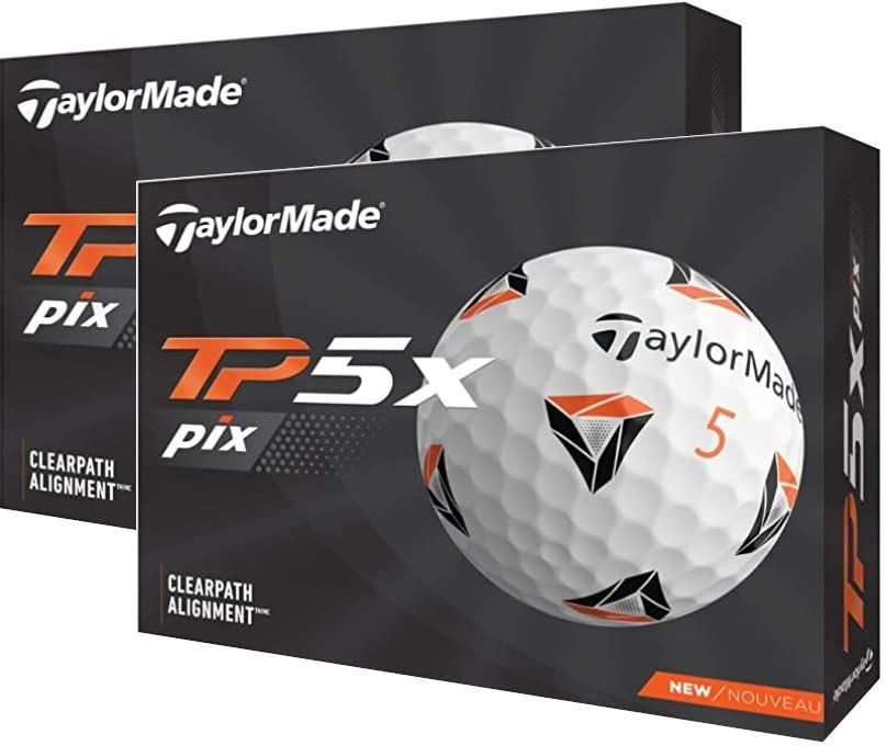 テーラーメイド ゴルフボール TP5／TP5x ボール 2021年モデル 1ダース 