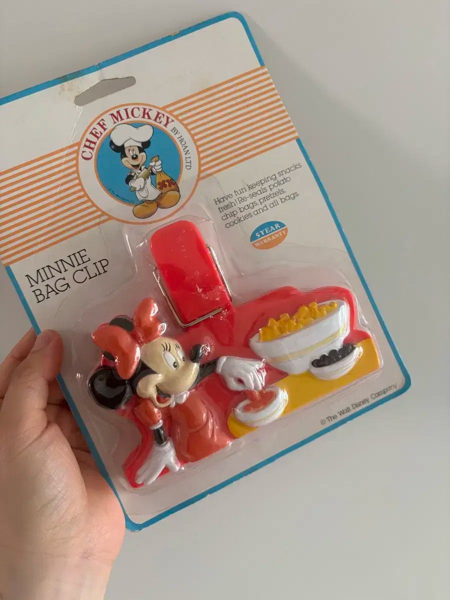 ヴィンテージ ミニーマウス バッククリップ