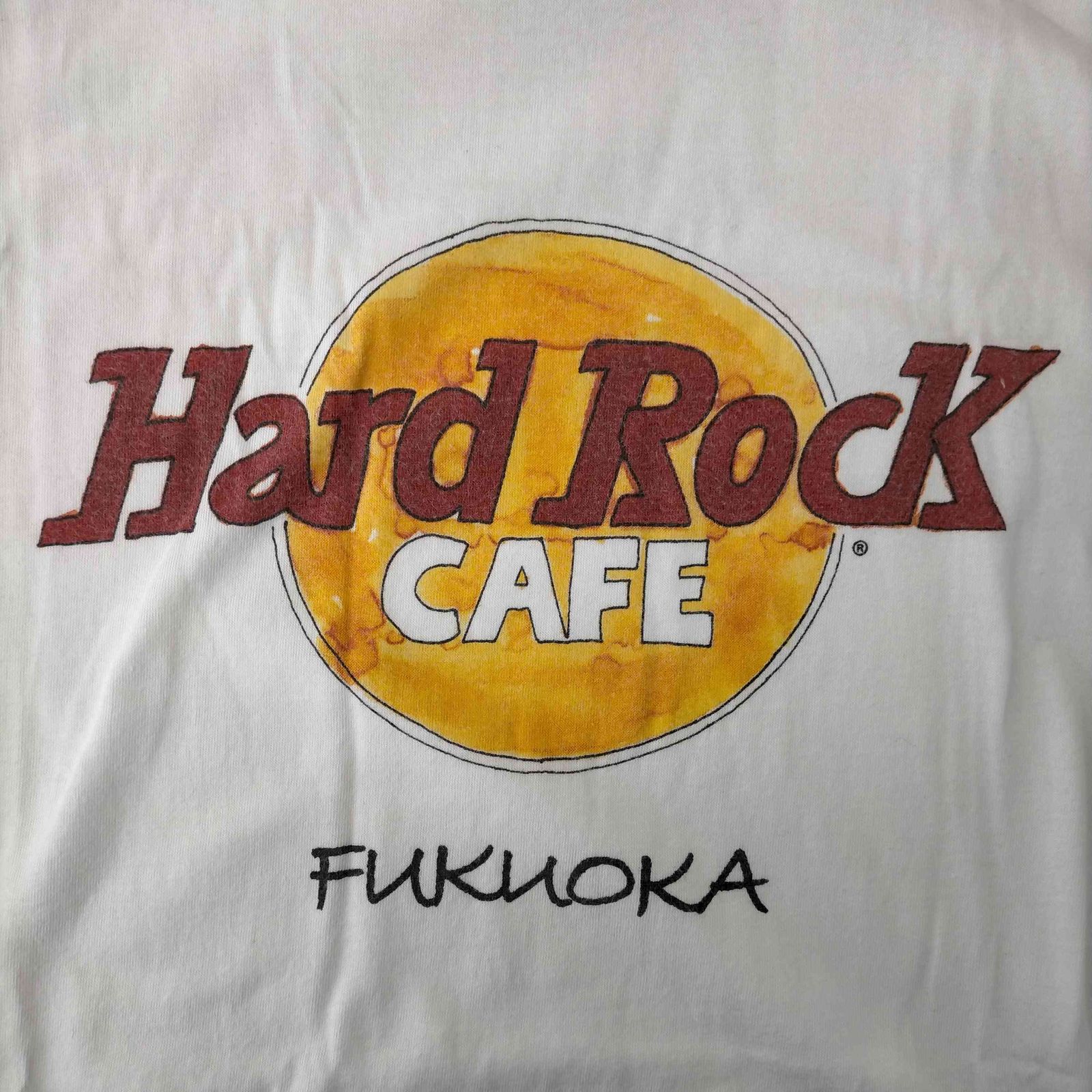 ハードロックカフェ Hard Rock Cafe ロゴプリント リンガーTシャツ