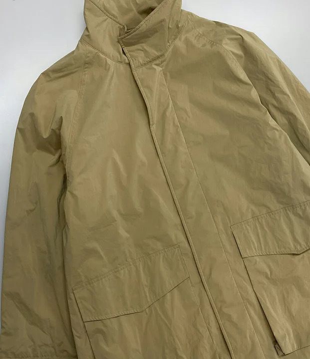 23ss ATON VENTILE SUEDE STAND FIELD COAT スタンドフィルド