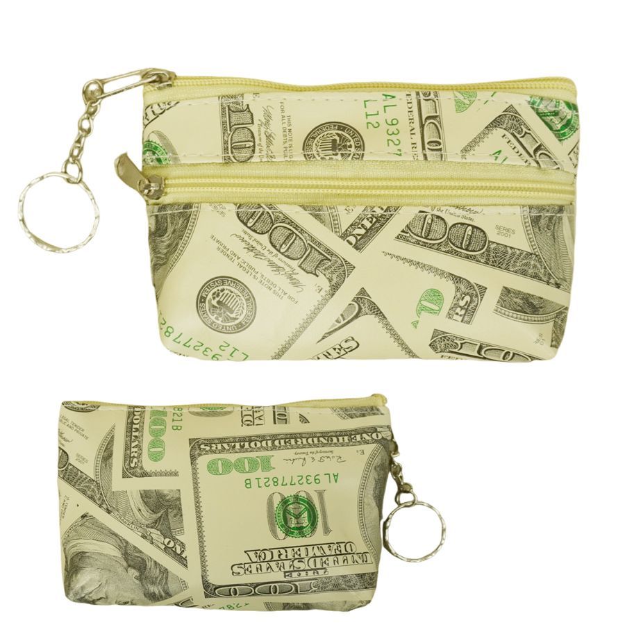 新品 男女兼用 ポーチ 100DOLLER MINI POUCH COIN CASE 100ドル