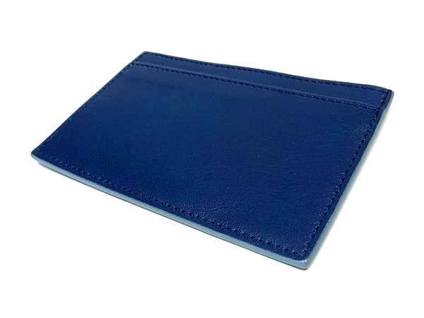 CELINE セリーヌ レザー カードケース カード入れ パスケース レディース ライトブルー系 FA1122