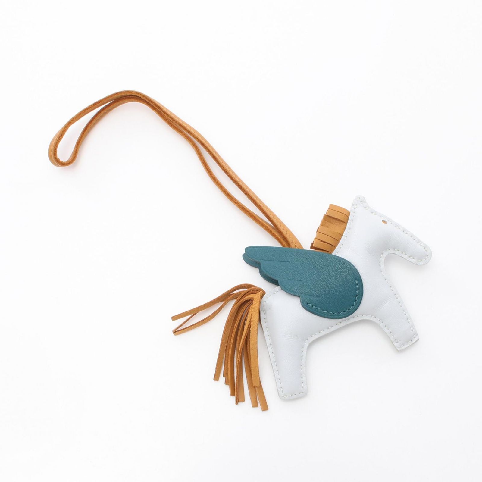 エルメス ロデオペガサスPM ブルーブリュム セサミ チャーム エルメス