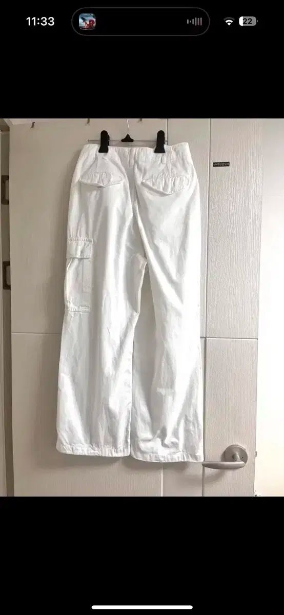 The Barnnet ザ バーネット 白 カーゴ ズボン