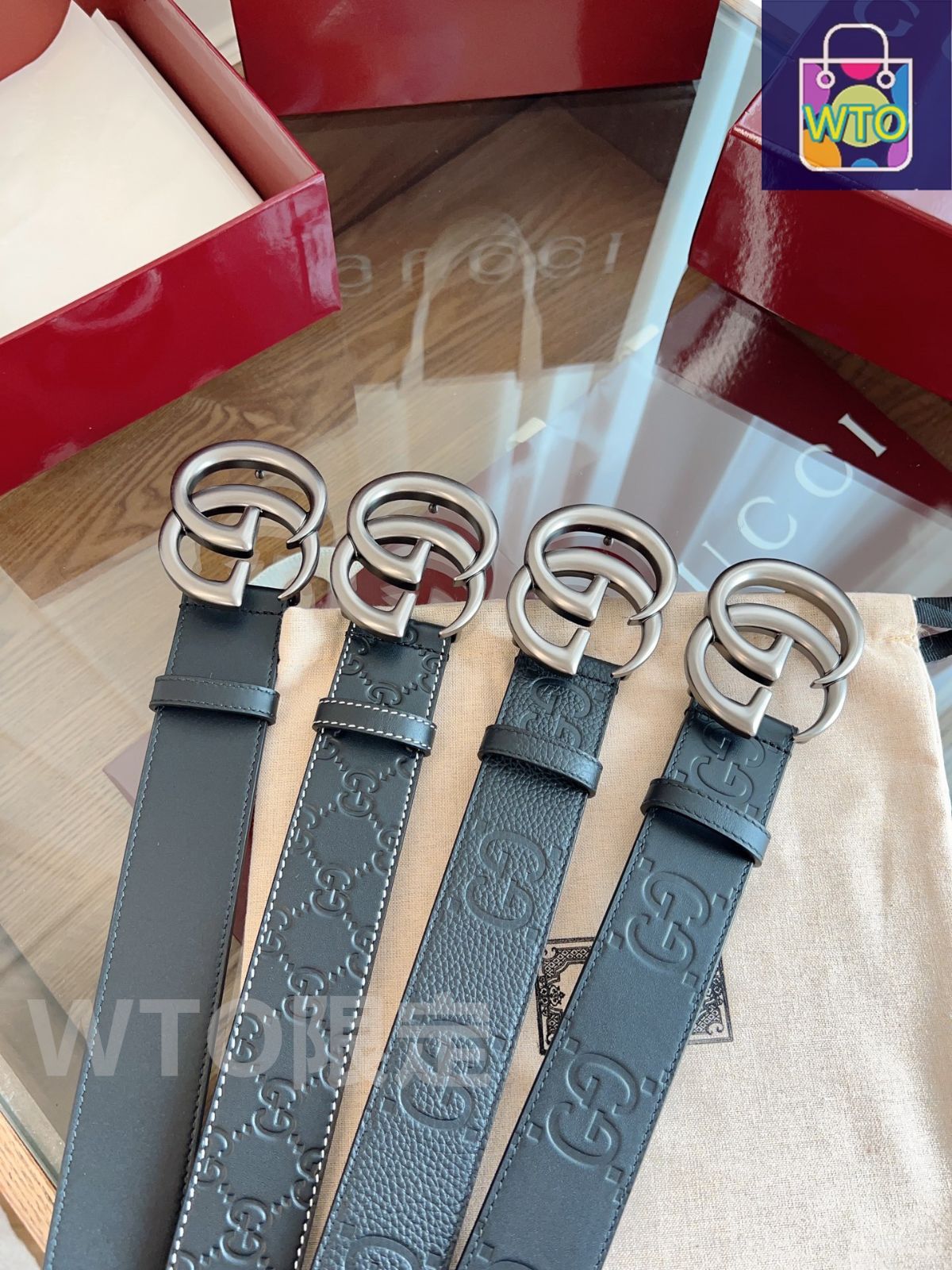 今日特価】GUCCI グッチ PVC ベルト-1 - メルカリ