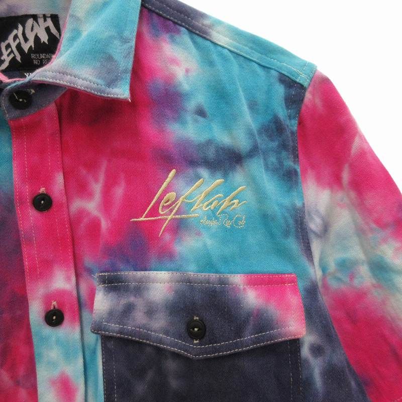 【美品 LEFLAH XXLサイズ 人気のタイダイ】Tシャツ LEFLAH タイダイ柄Tシャツの通販 by 古着屋東京本店｜ラクマ