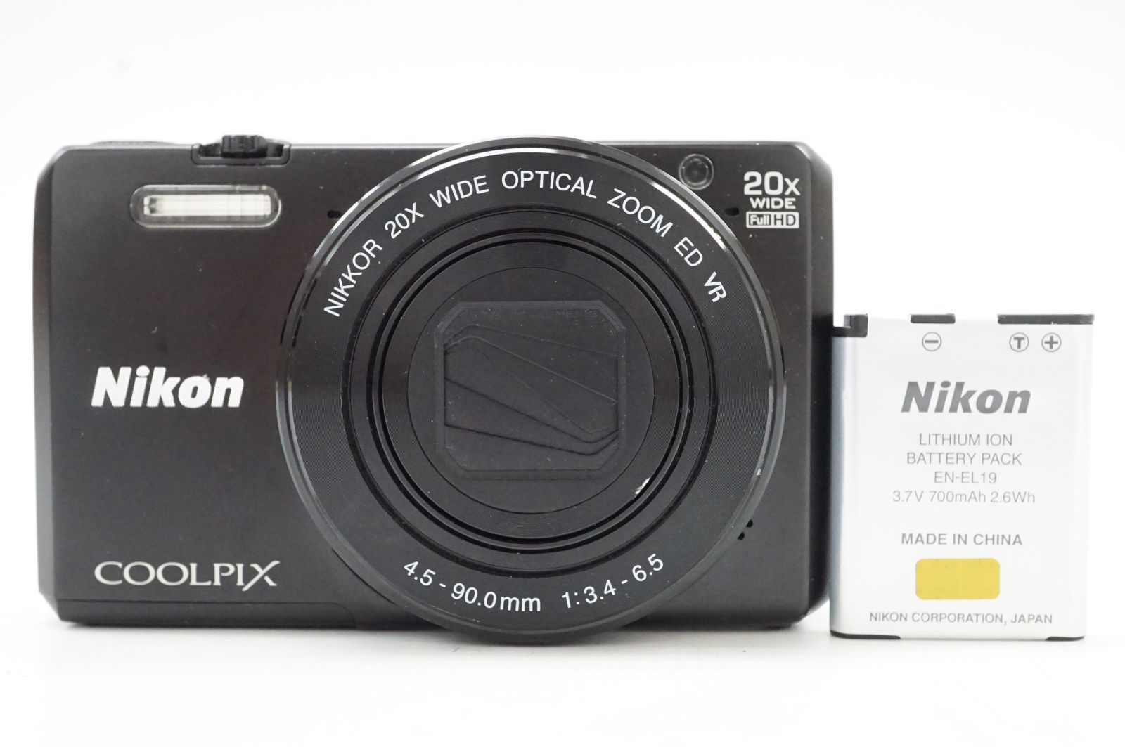 Y94380-4)Nikon デジタルカメラ COOLPIX S7000 ブラック 購入