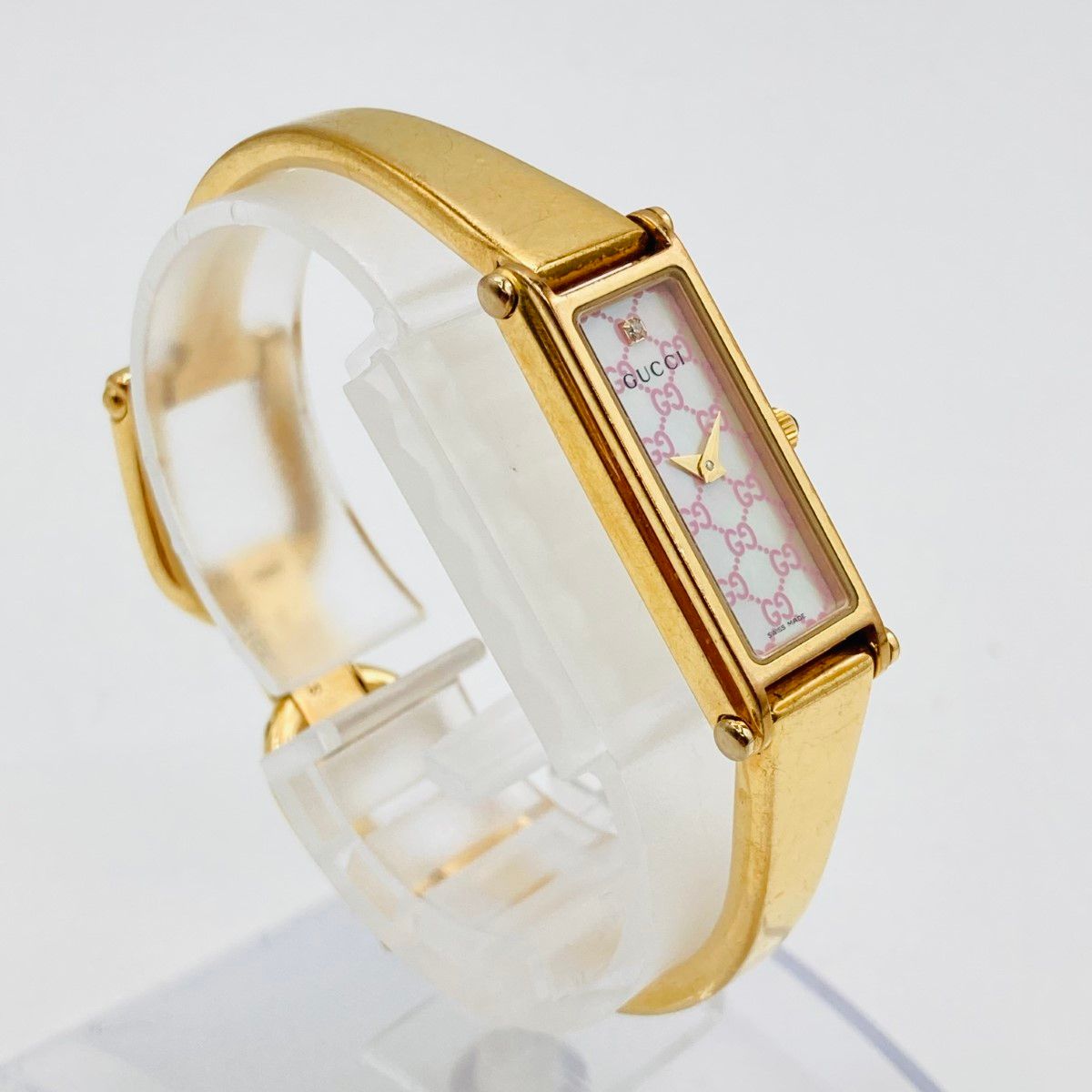 ◎◎GUCCI グッチ 1500L レディース 腕時計 クォーツ シェル文字