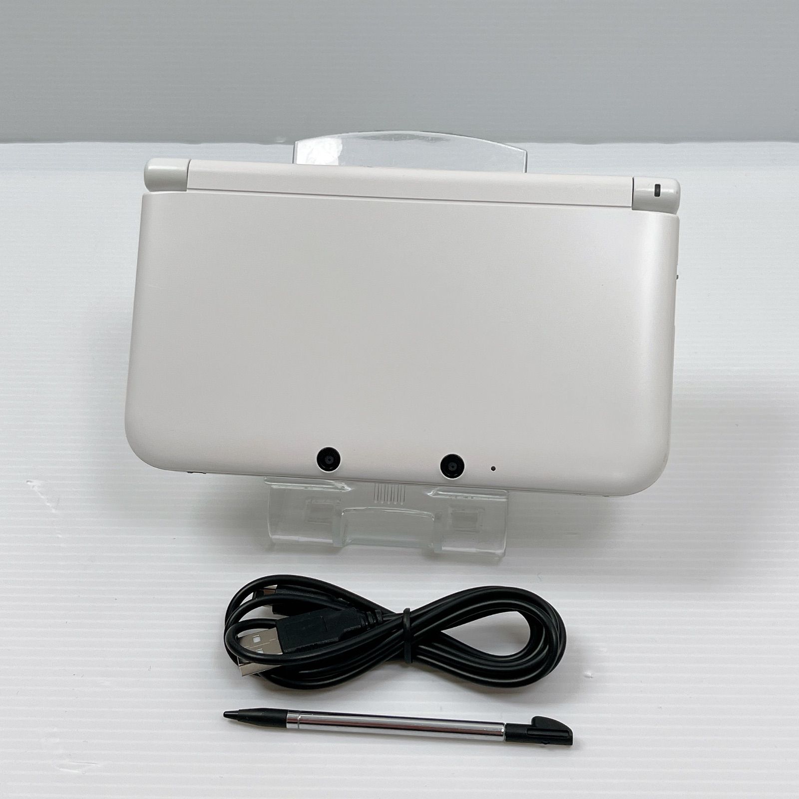 ニンテンドー 3DSLL ホワイト 外装 遊べるセット 動作 済み ds 3dsll 3DS LL 任天堂