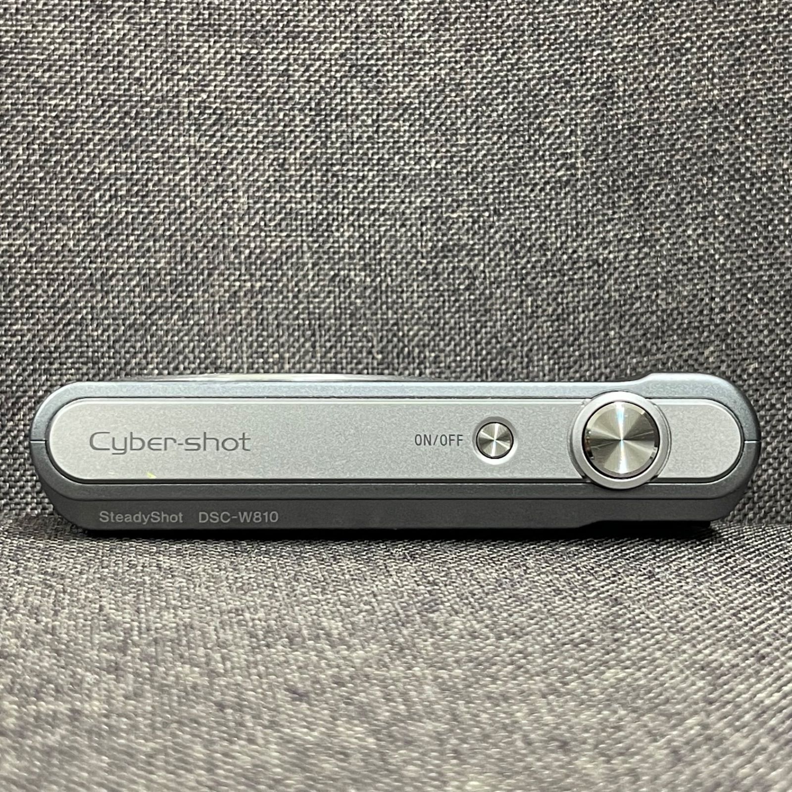 【ジャンク品】SONY Cyber-shot デジカメ　DSC-W810 Sony CyberShot DSC W810 20.1 MP Digital Camera W/Battery