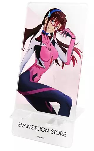 自遊空間 アクリルスマホスタンド エヴァンゲリオン 真希波・マリ・イラストリアス 中古】スマホ・モバイルスタンド(アクリル) 真希波・マリ・イラスト