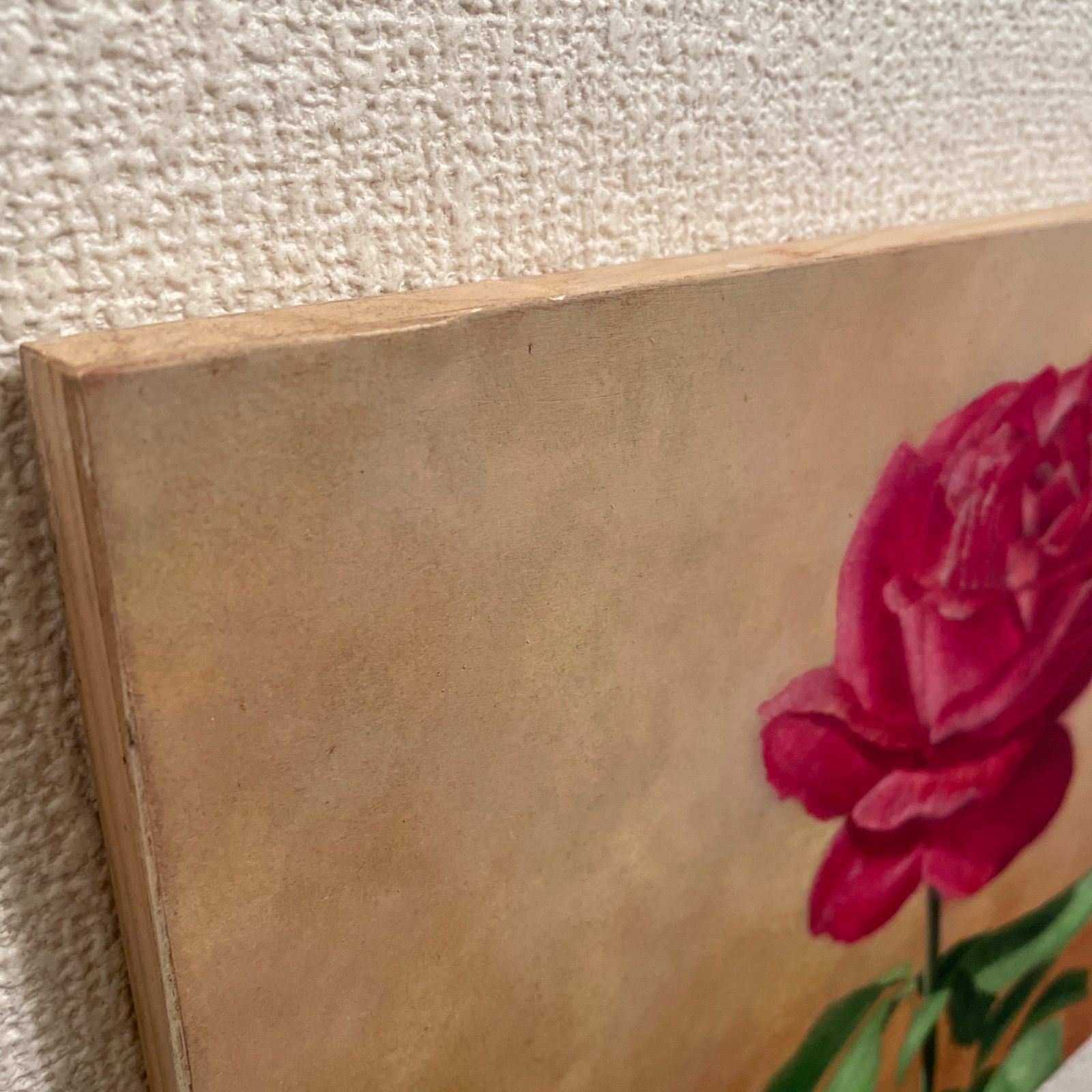 ○一点もの ○油絵 肉筆 ○omiのオリジナル作品「バラ」○F6号