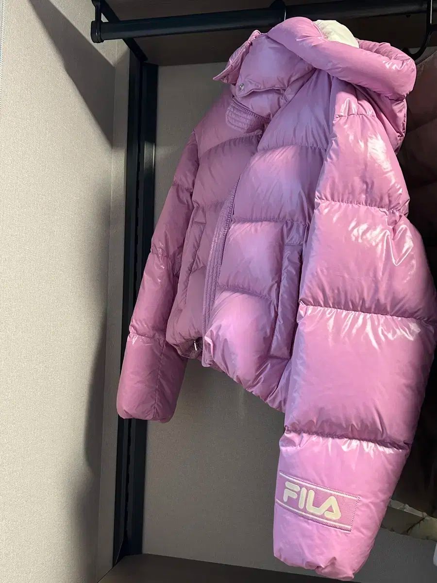 FILA★MILANO DOWN フードグースダウンショートジャケット FILA(フィラ) フード グースダウン ショートダウンコート 85