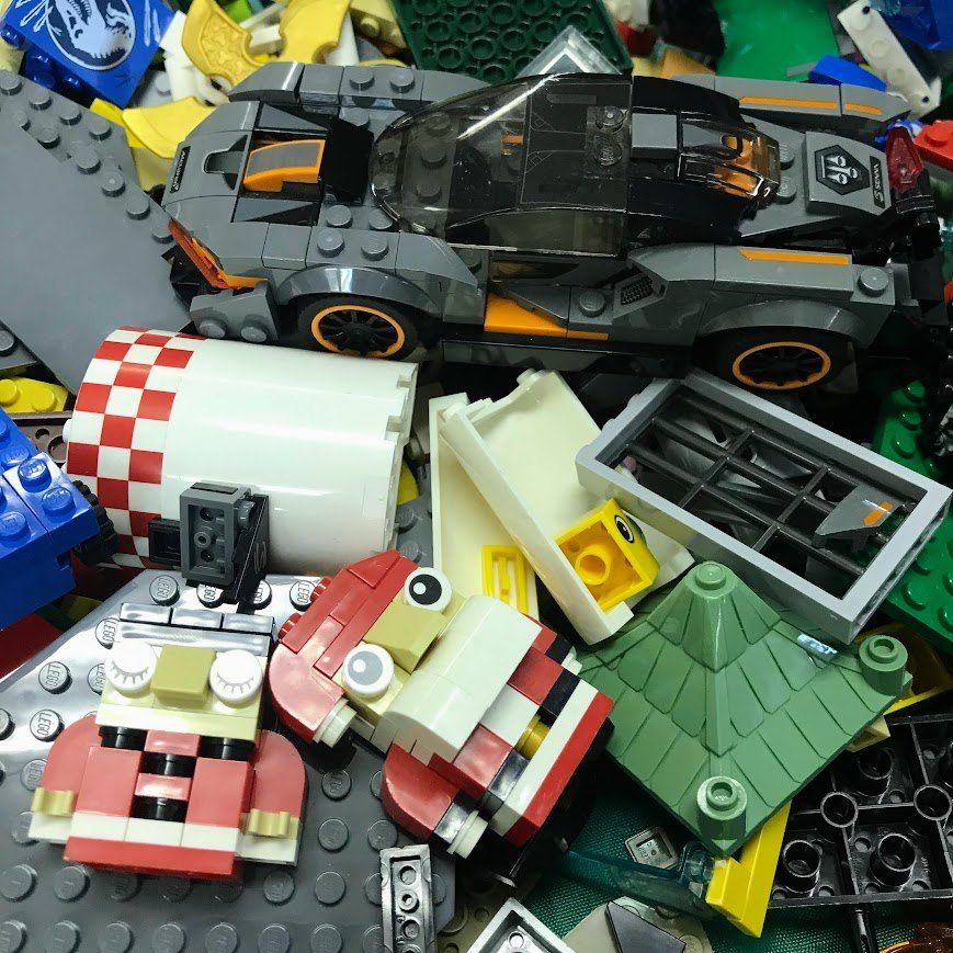 LEGO レゴ バラバラ パーツ ブロック プレート ミニフィグ など 大量 